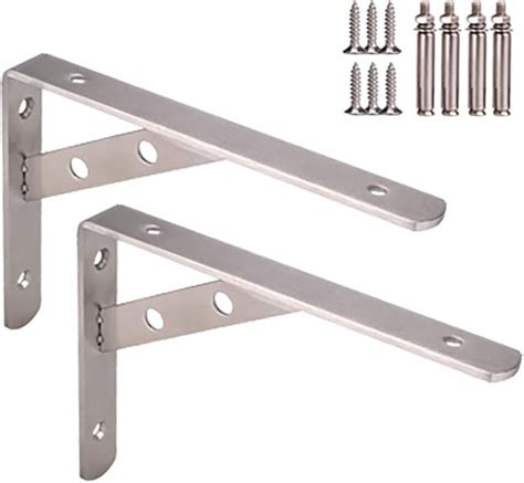 5 metal shelf brackets|heavy duty steel shelf brackets.